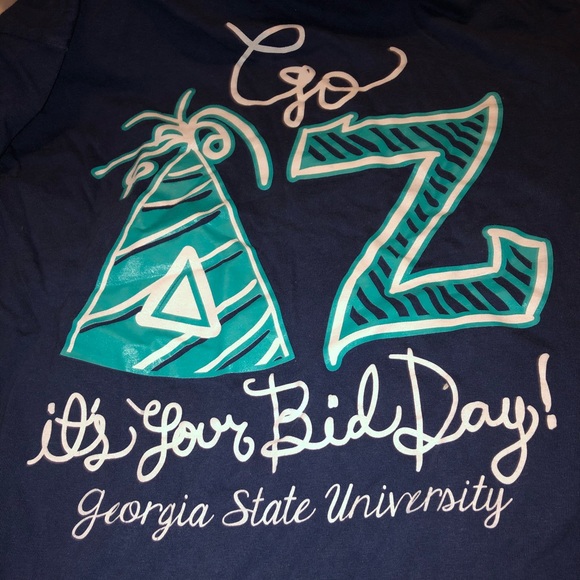 Delta Zeta Long sleeve shirt - Picture 2 of 3